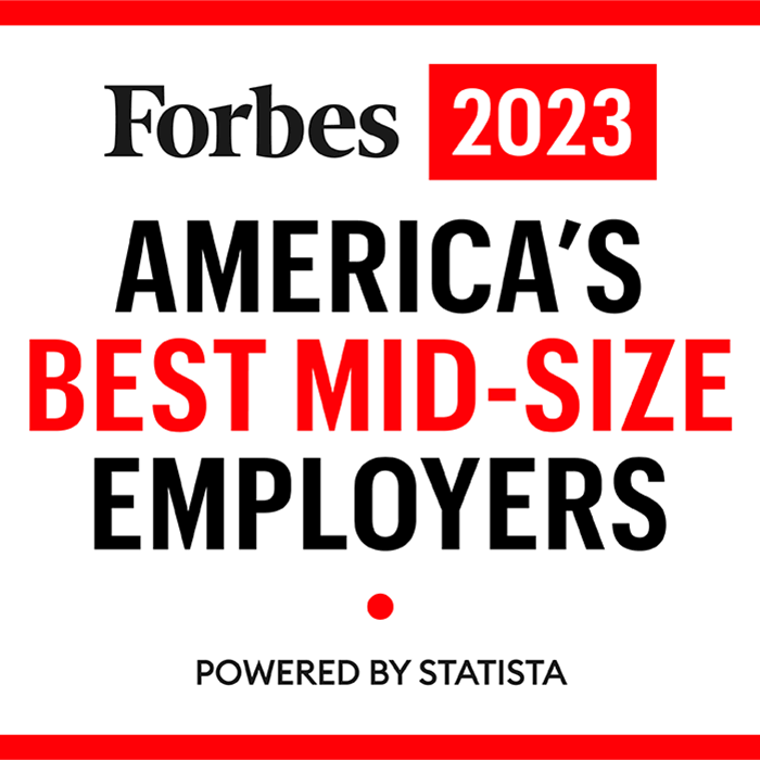 Forbes America's Best Mid-Size Employers